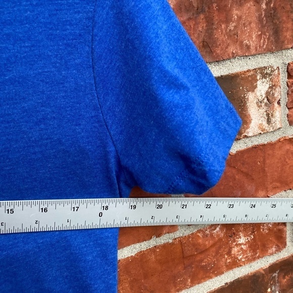 Busch Light Beer Benjamin Franklin Womens XL Blue Short Sleeve Tshirt Patrioitc - Picture 5 of 7